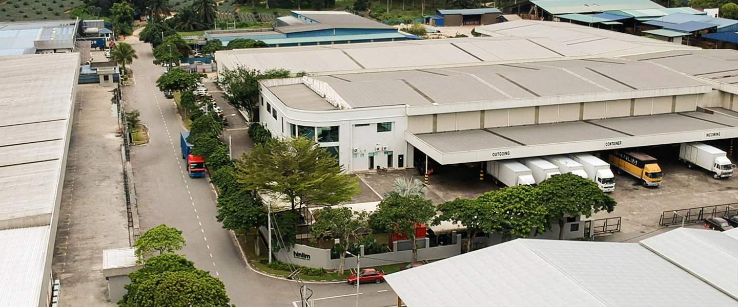 The exterior building of a furniture manufacturer and distributor Malaysia.
